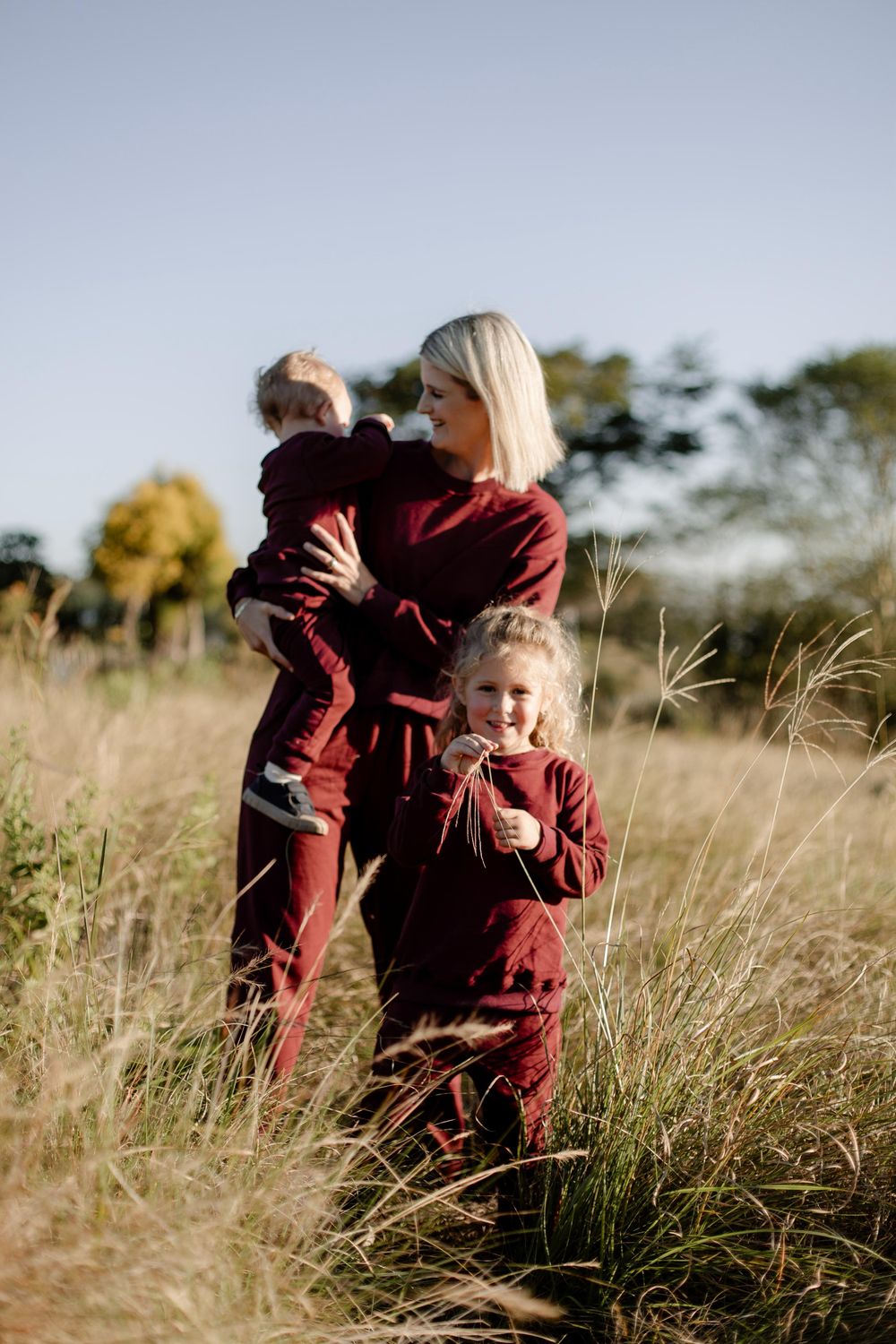 maroon regen trackie