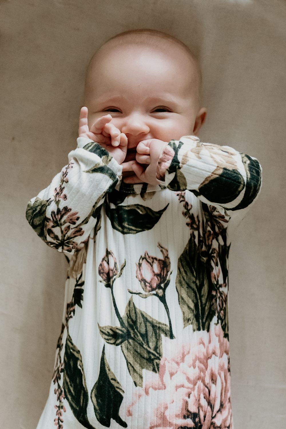 rose babygrow