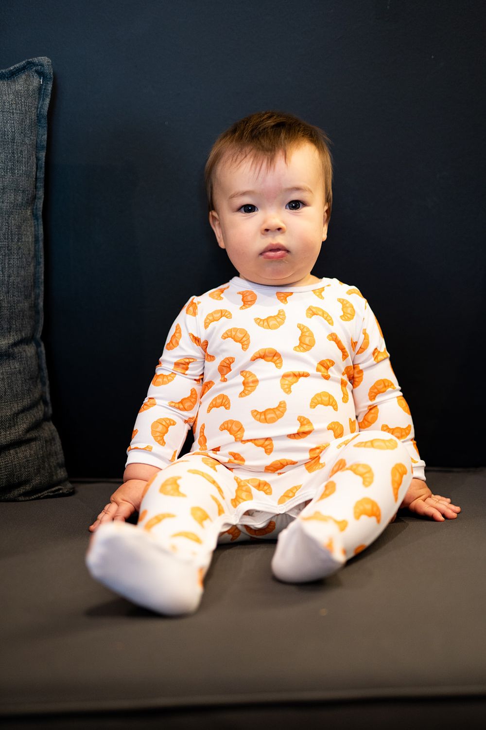 croissant babygrow