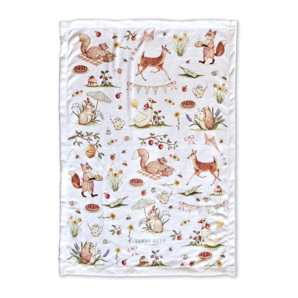 Libby Bell Woodlands Picnic blanket