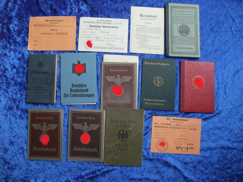 Umfangreicher Nachlass der Familie Fischer Umfangreicher Nachlass der Familie Fischer