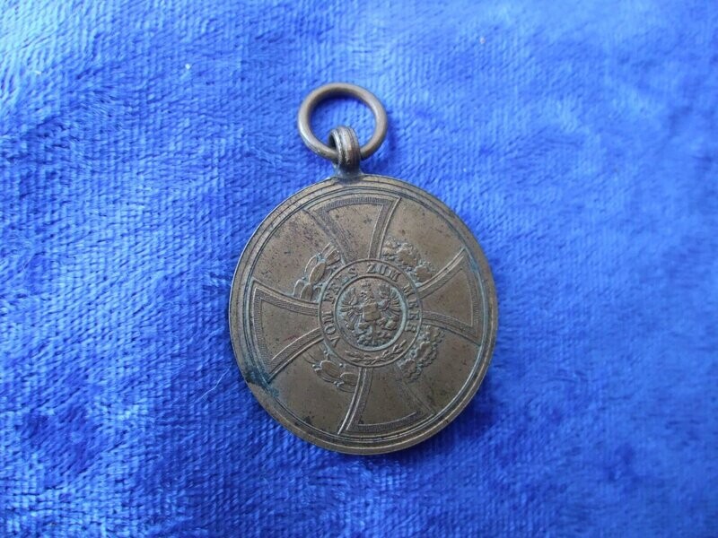 Preussen: Hohenzollern Denkmünze für Kämpfer 1848-1849.