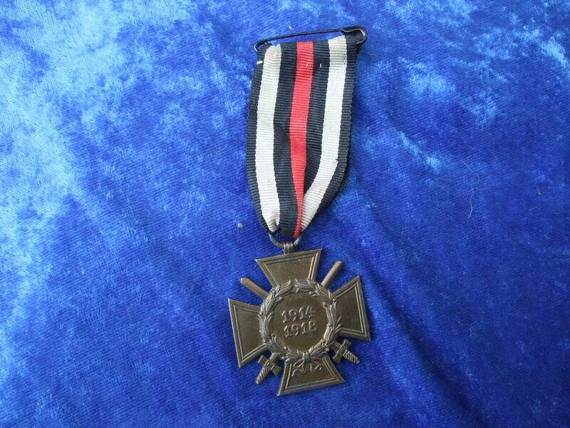 Ehrenkreuz für Frontkämpfer des Weltkrieges 1914–1918 seltener Hersteller Erbe