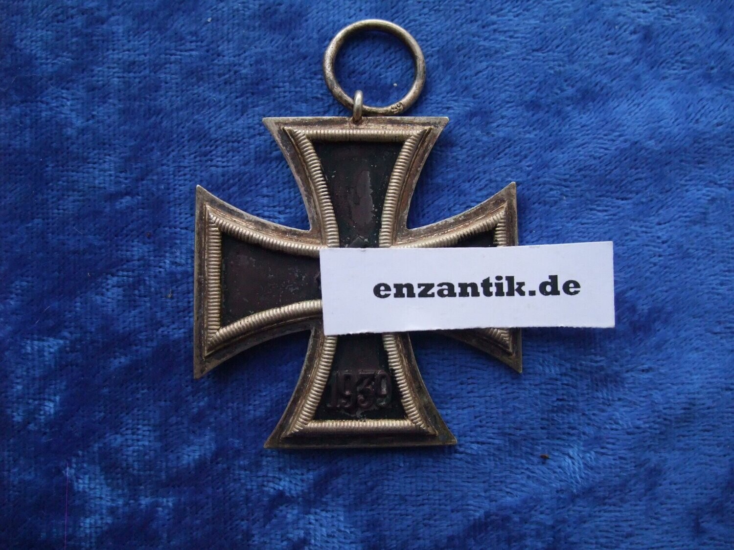 Eisernes Kreuz 2. Klasse EK2 mit Hersteller 65 im Bandring