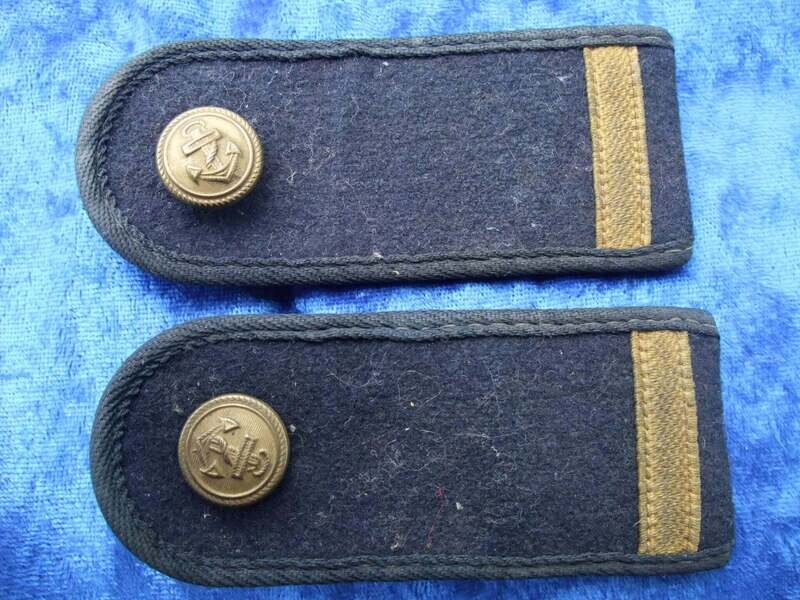 1 Paar Schulterstücke Kriegsmarine