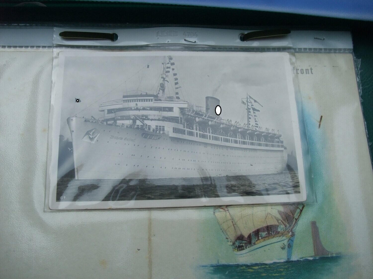 Konvolut KDF Speisekarten usw. Wilhelm Gustloff