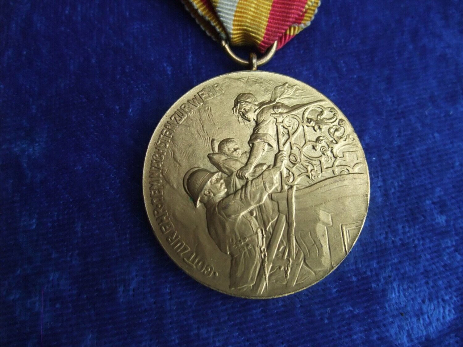 Medaille Für treue Dienste Landes-Feuerwehr Verband Baden