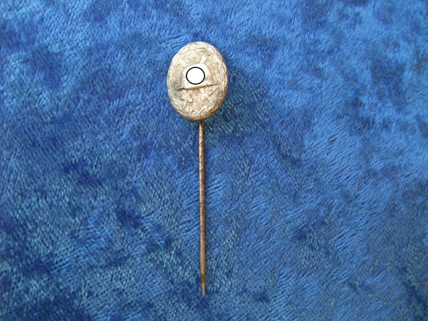 Miniatur Verwundetenabzeichen in Silber