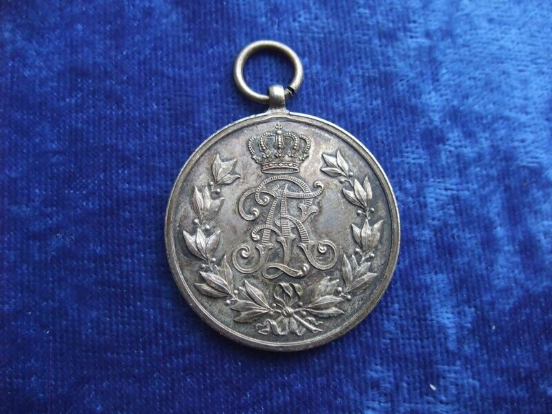 Sachsen: Friedrich August Medaille in Silber.