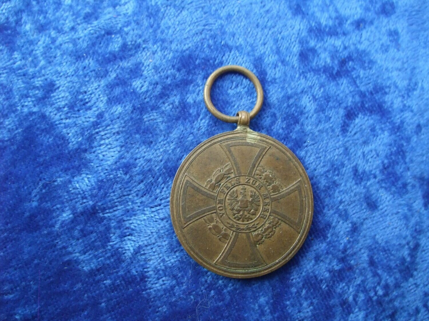 Medaille Preußen 1848 Friedrich Wilhelm 1849. Vom Fels zum Meer