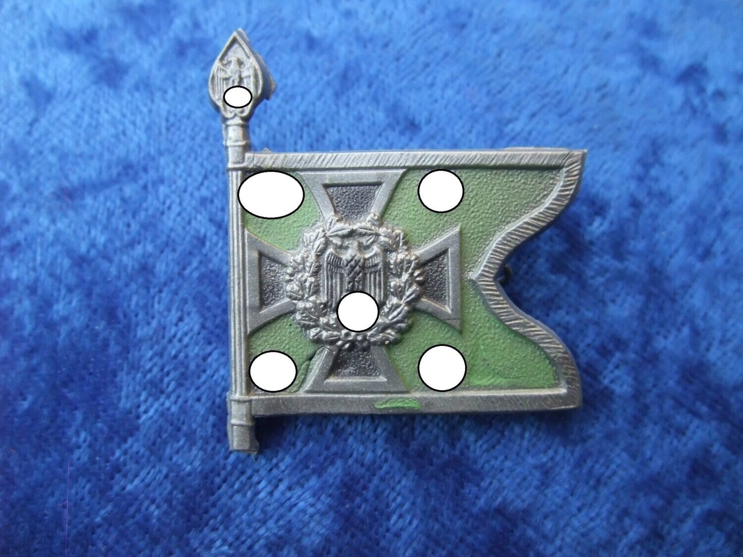 Abzeichen Winterhilfswerk WHW Fahne Standarte WH Schützen und Kraftschützen