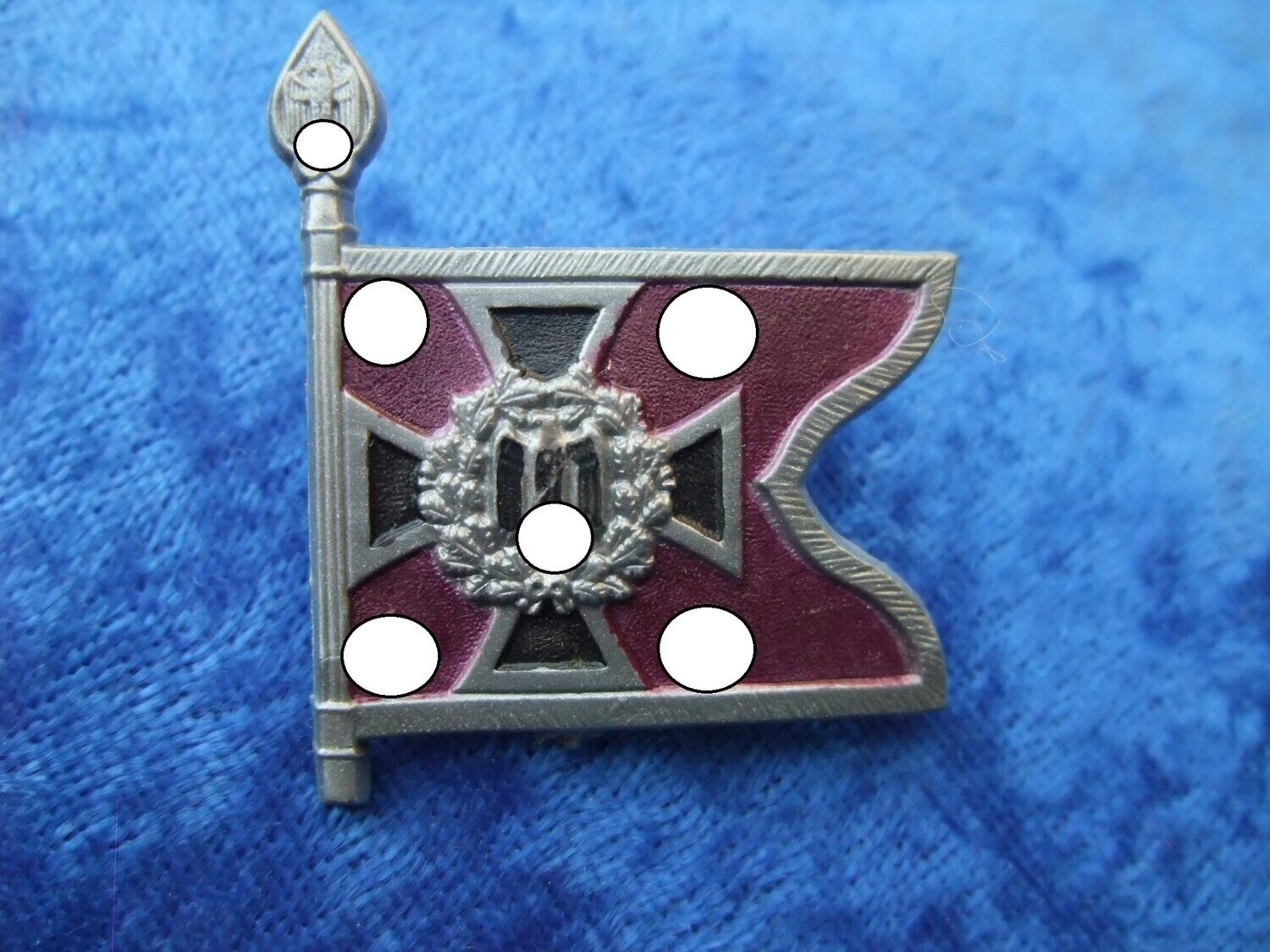 Abzeichen Winterhilfswerk WHW Fahne Standarte WH Nebeltruppe