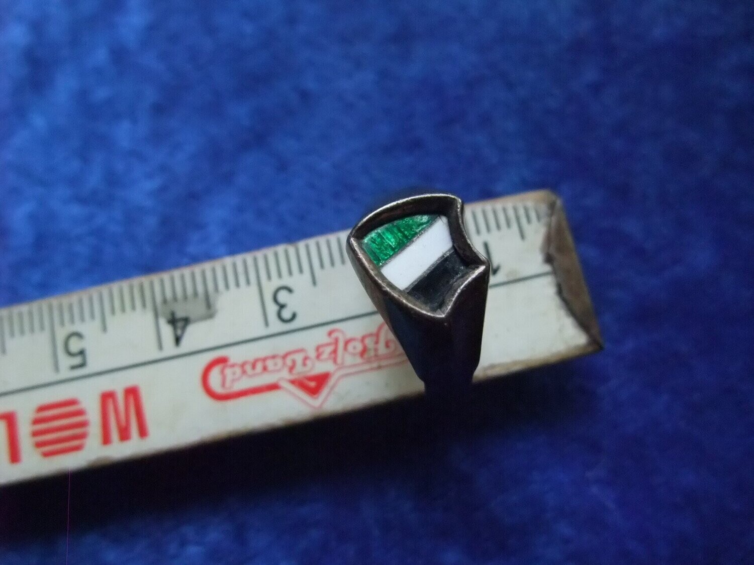 Patriotischer Fingerring preussische Provinz Westfalen, Silber gepunzt 900.