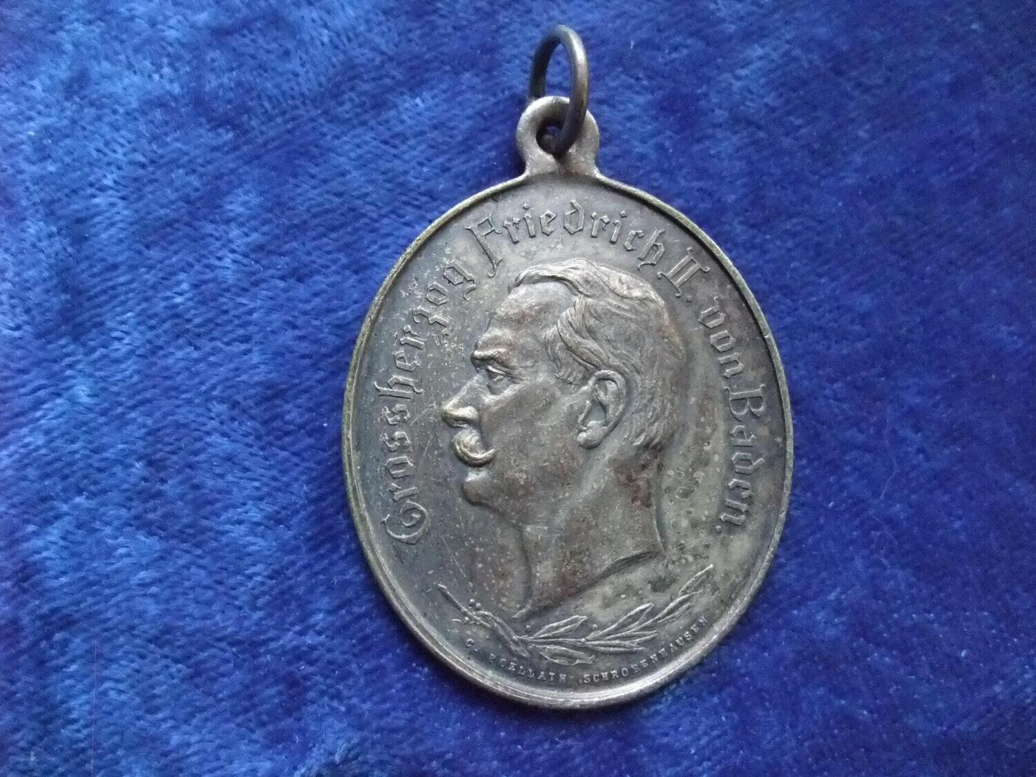 Baden: Medaillen 50. JAHRFEIER 5. BADISCHEN INFANTERIEREGIMENTS No.113 1911.