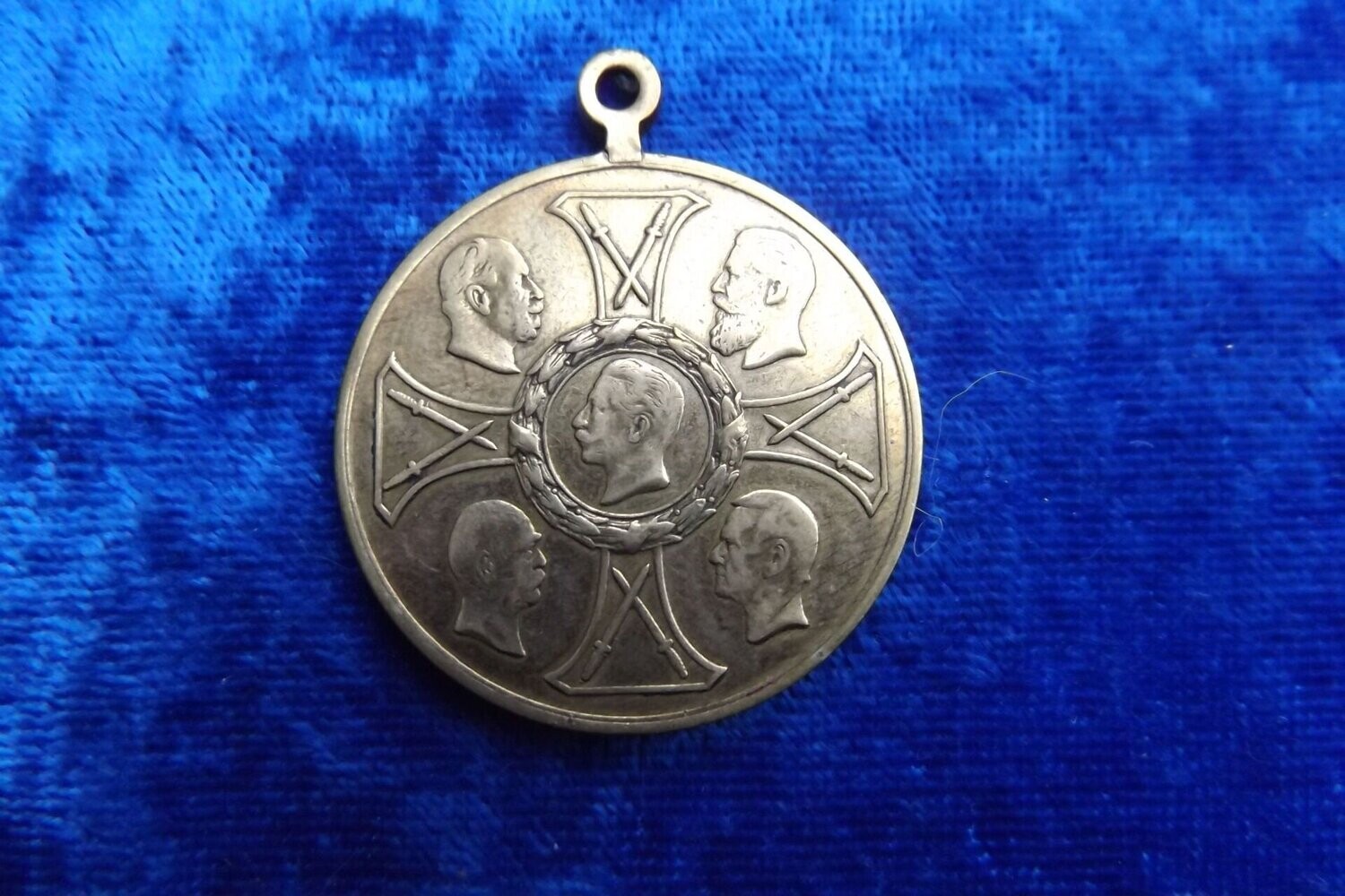 Preussen Medaille 1895 zum 25-jährigem Gedächtnis der Siege 1870-1871-1895 aus erobertem Geschütz