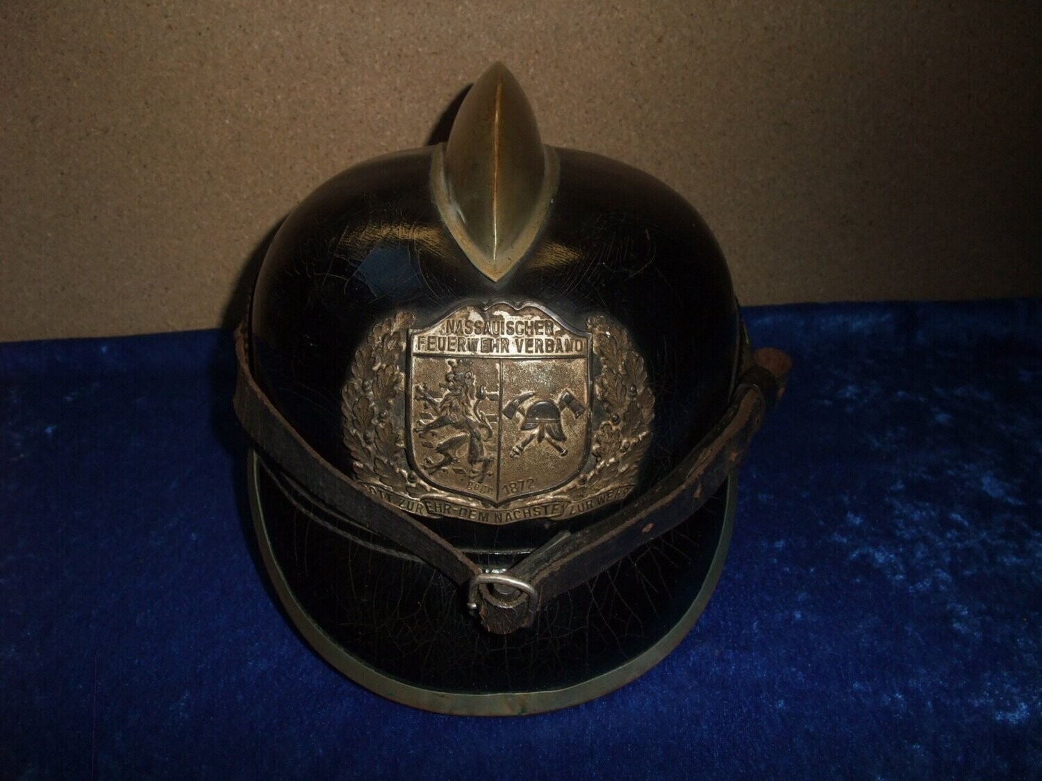 Feuerwehrhelm Hessen - Nassau