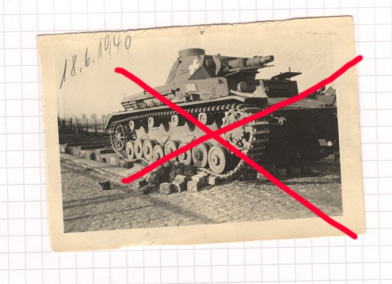 O97, Foto deutscher Panzer IV