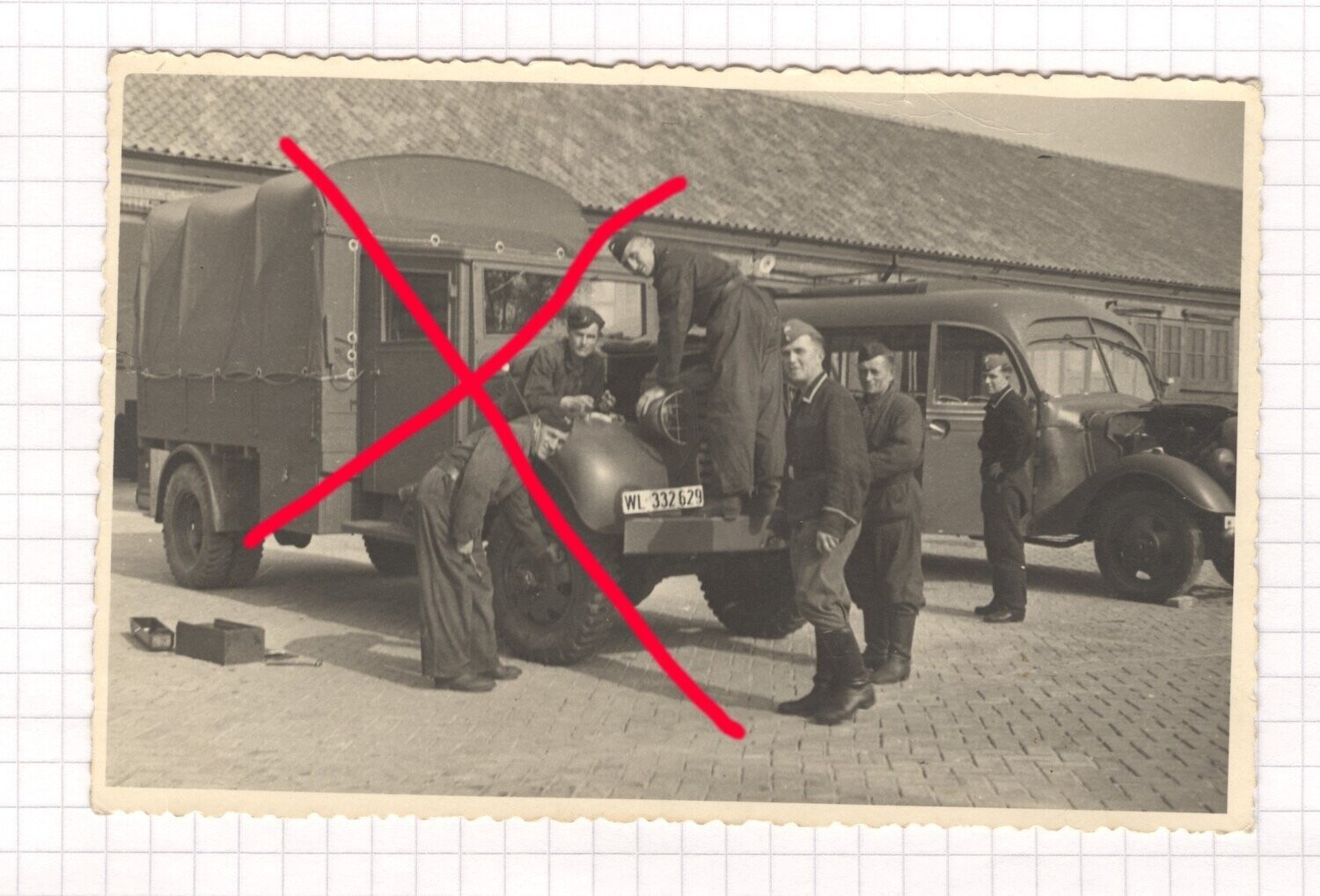 O109, Foto Wehrmacht LKW