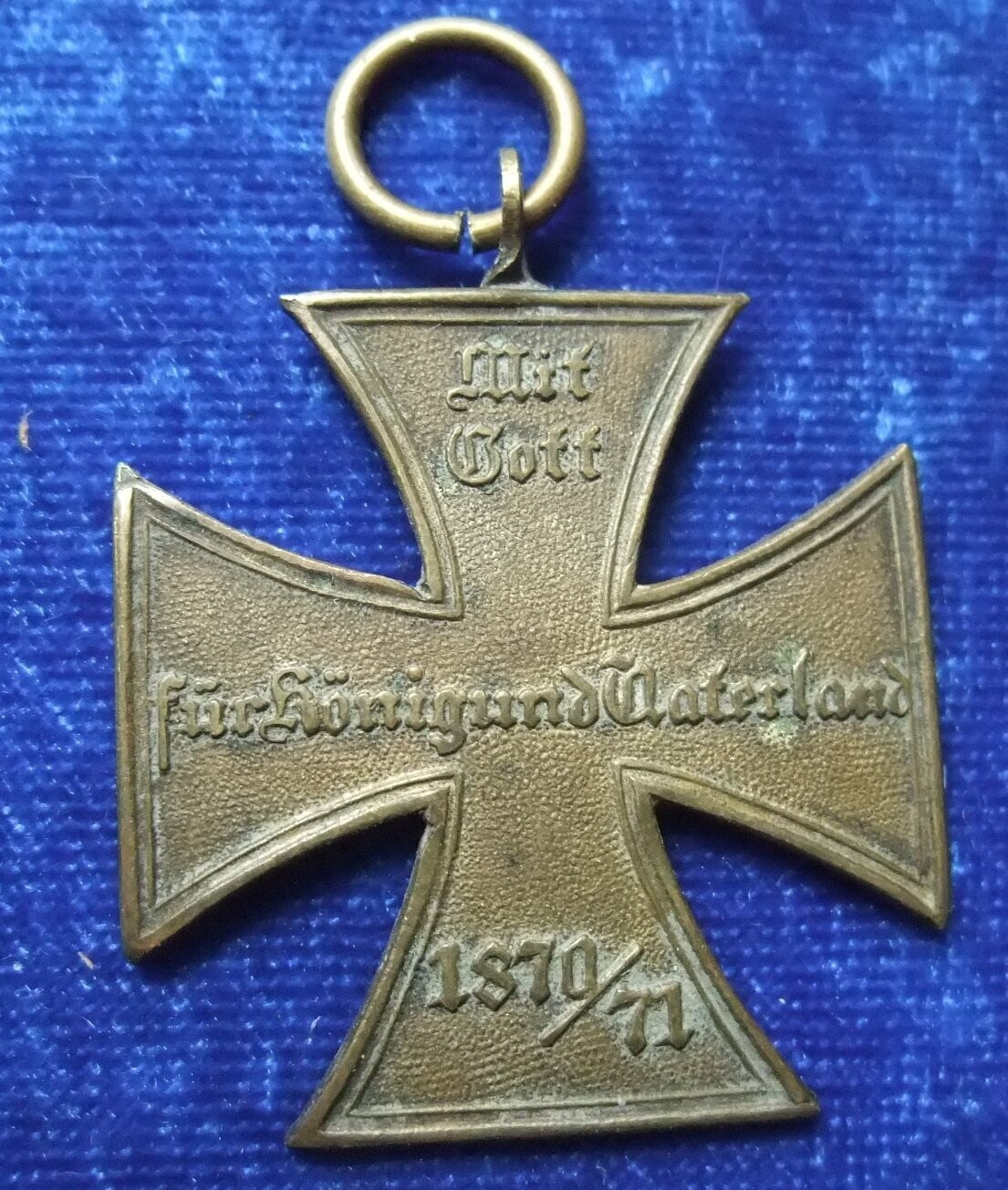 Preussen Abzeichen Krieger- und Landwehrverein 1870/71