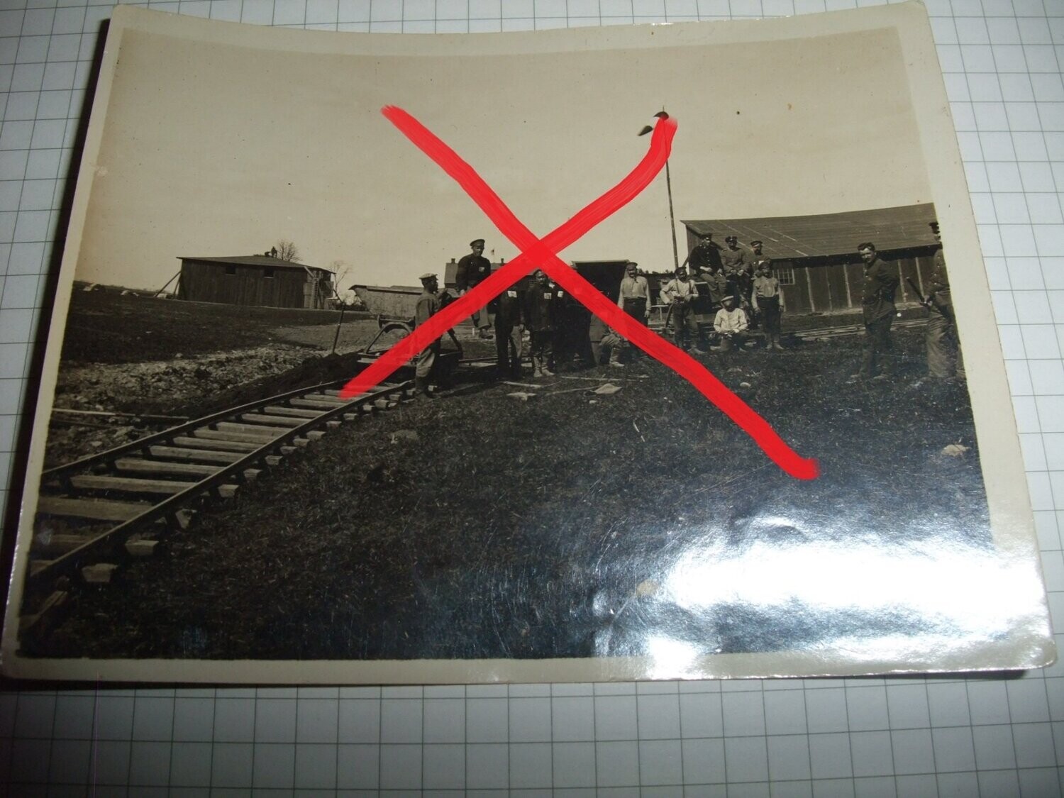 O117, Foto 1. Weltkrieg Feldbahn