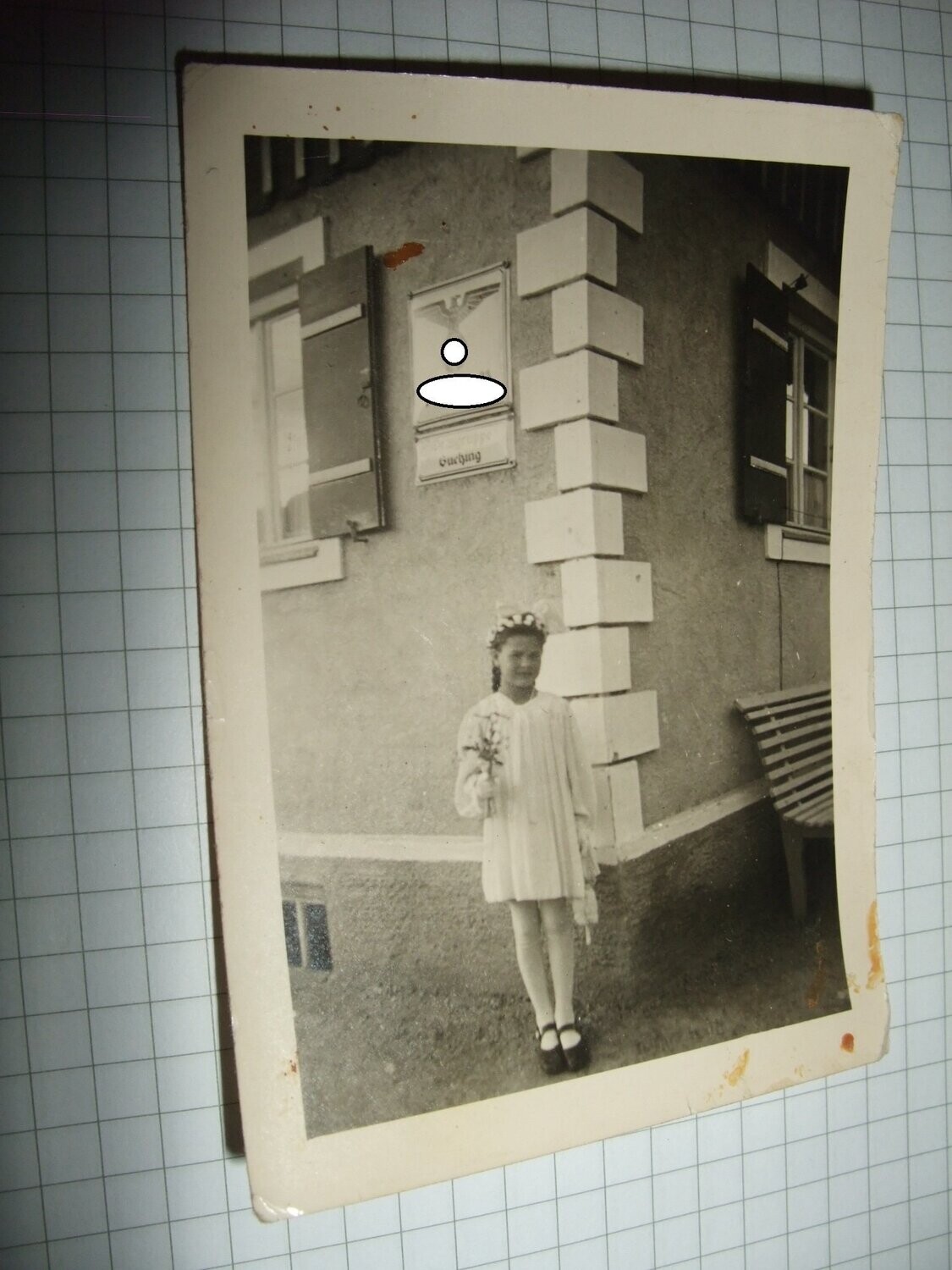 O120, Foto Schild NSDAP Ortsgruppe Buching