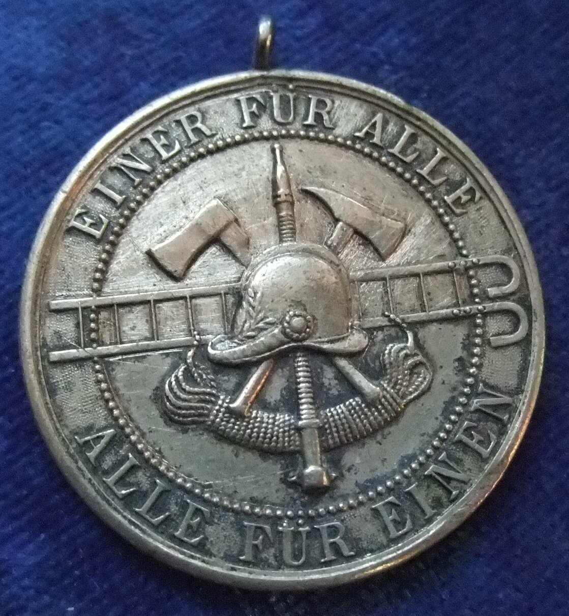 Baden Medaille für 15 jahre freiwilligen Feuerwehrdienst