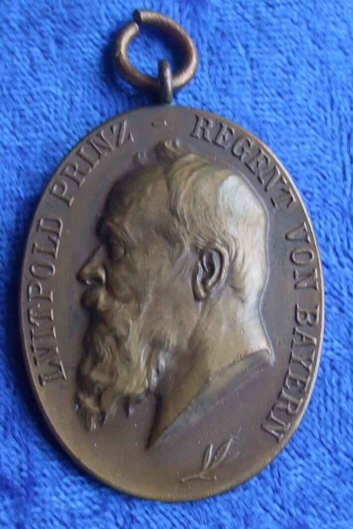 Bayern Prinzregent Luitpold Medaille in Bronze Jubiläumsmedaille