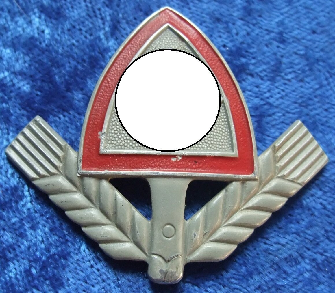 Reichsarbeiterdienst RAD Mützenabzeichen für Mannschaften