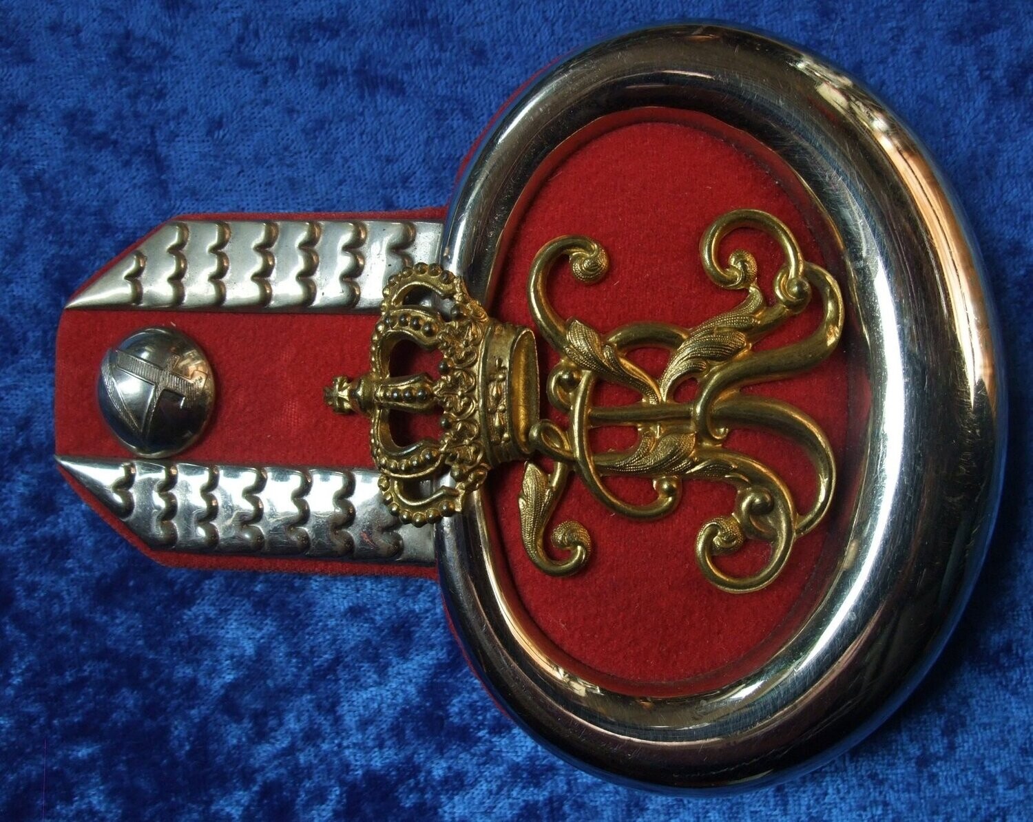 Württemberg Einzel Epaulette Ulanen Regiment König Karl Nr. 19