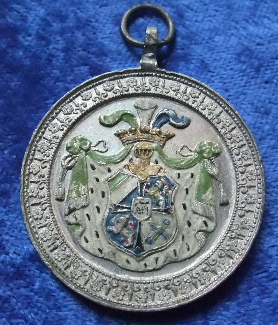 Medaille Studentenverbindung Corps Hasso-Nassovia Marburg 1899