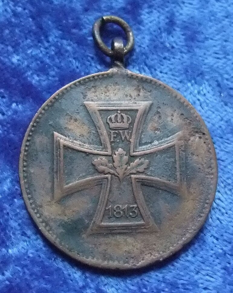 Deutsches Reich 1913 Erinnerungsmedaille 18 Oktober 1813-1913