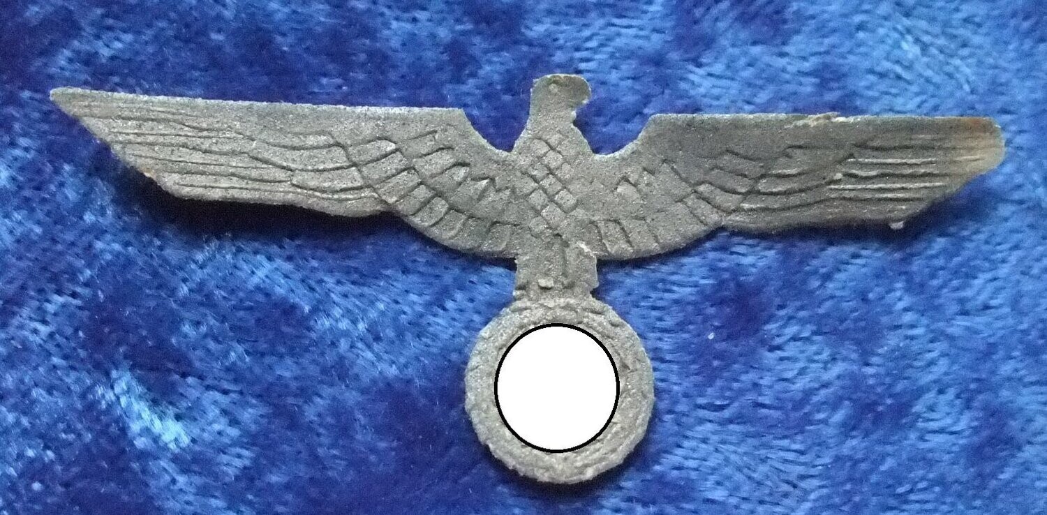 Wehrmacht Adler mit Gummierung zum Aufkleben auf z.B. Fotoalben