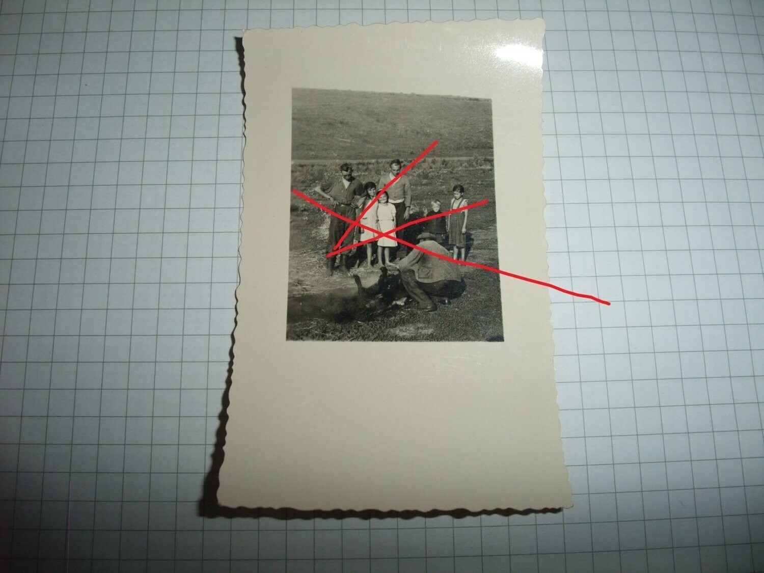 O189, Foto SS Soldaten Bevölkerung Kinder