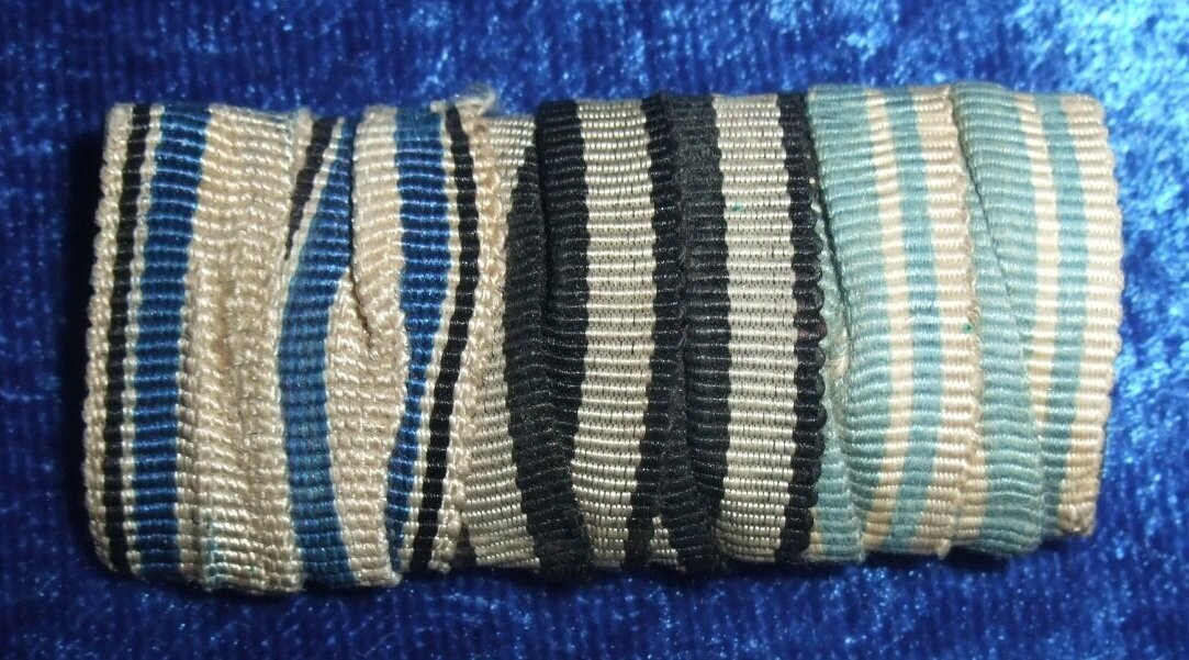 Bayern 3er Feldspange mit MVK, EK2, DA