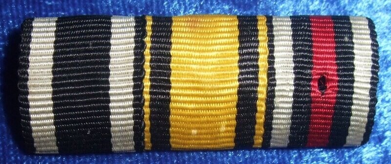 Württemberg 3er Feldspange mit EK2, MVM, FEK