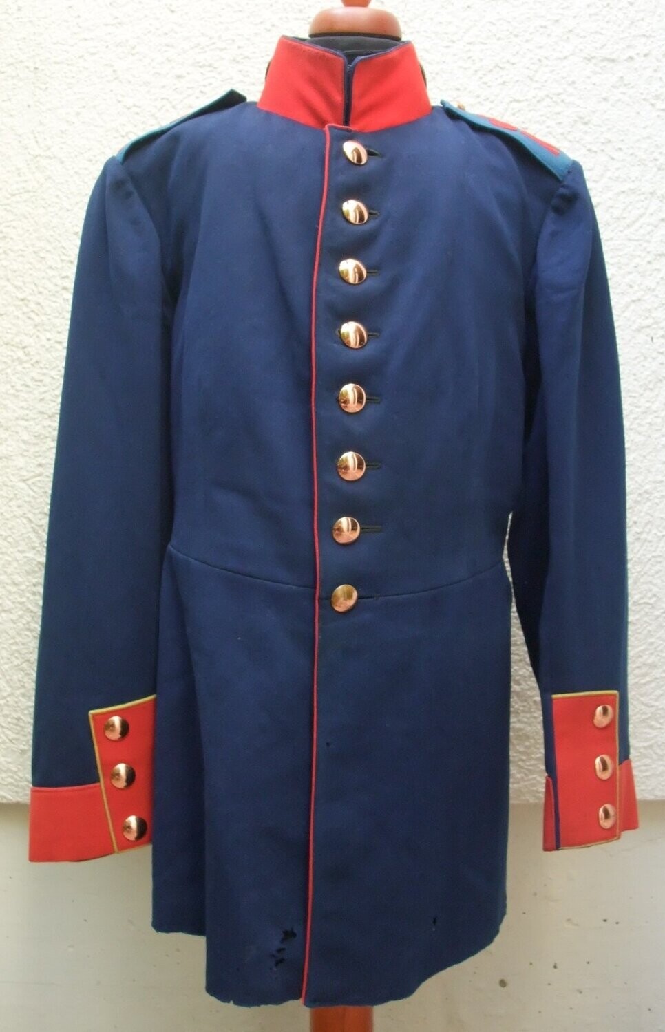 Preussen: Waffenrock 2. Nassauisches Infanterie-Regiment Nr. 88 Mainz.