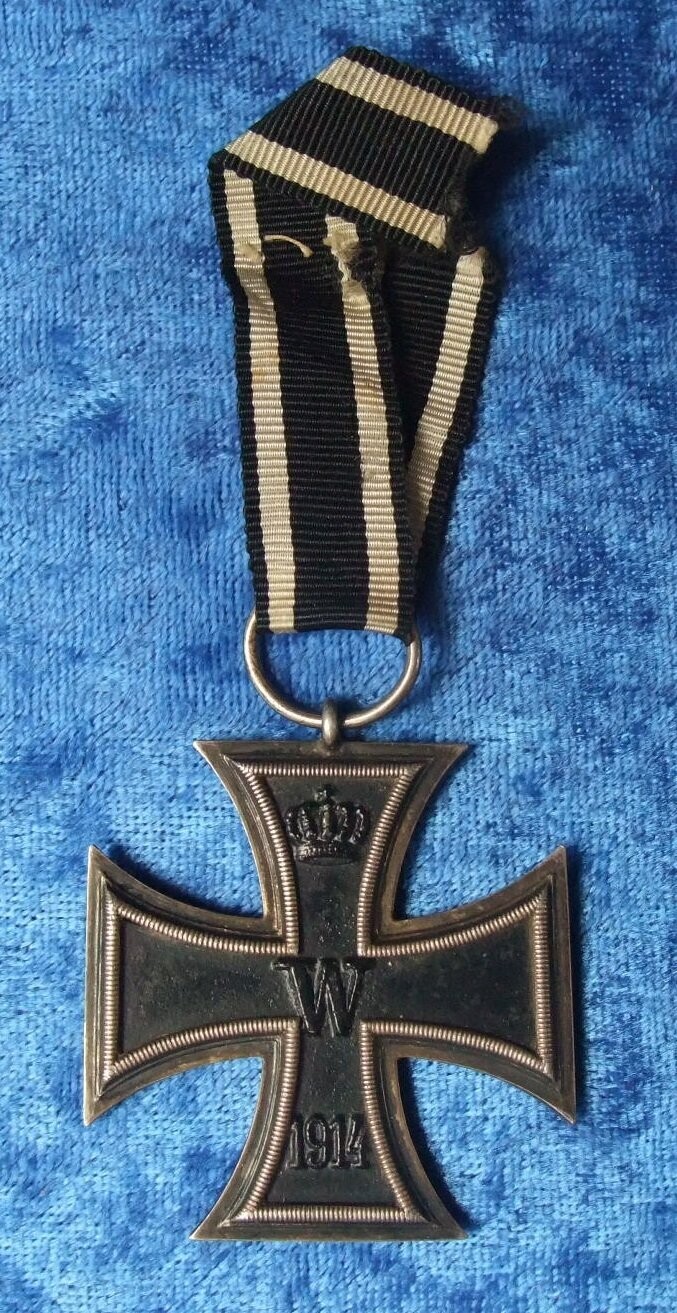 Eisernes Kreuz 2. Klasse EK2 1914 Hersteller WILM