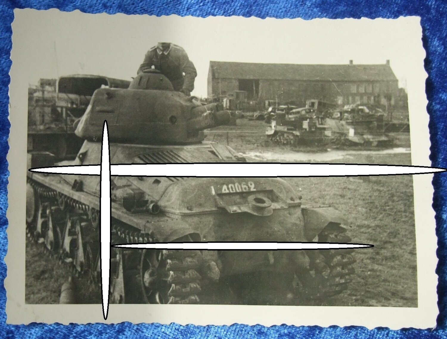 O204, französischer und englischer Panzer Dünkirchen Frankreich
