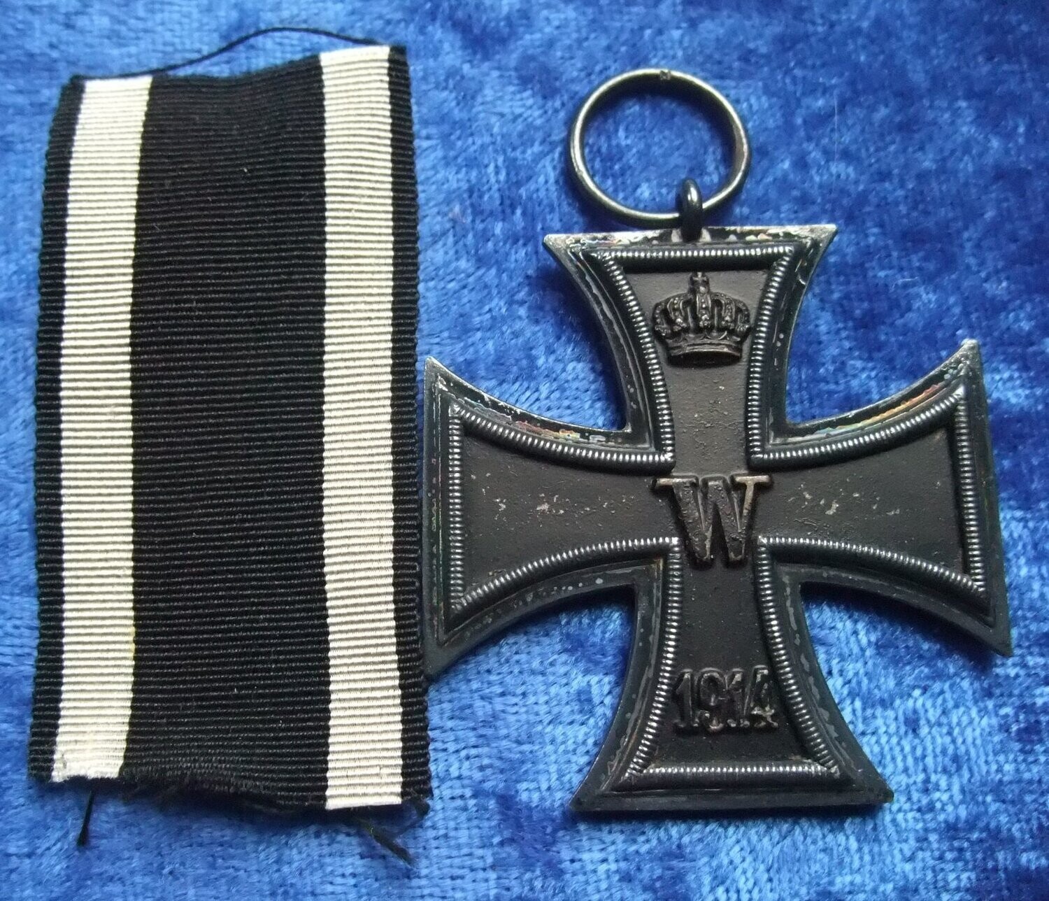 Eisernes Kreuz 2. Klasse EK2 1914 Hersteller Z für die Firma H. Zehn, Berlin.