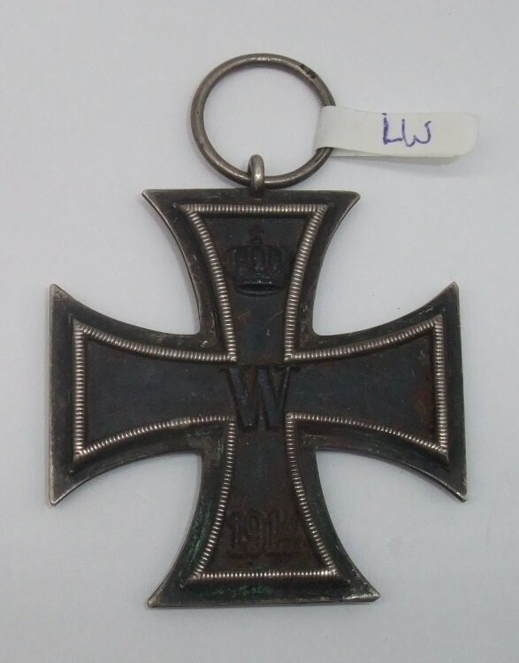 Eisernes Kreuz 2. Klasse EK2 1914 Hersteller LW.