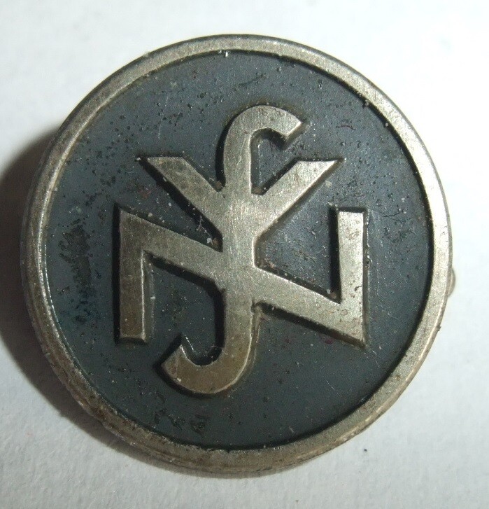 Nationalsozialistische Volkswohlfahrt (NSV): Mitgliedsabzeichen, Hersteller RZM M 1/35, Wächter & Lange, Mittweida.