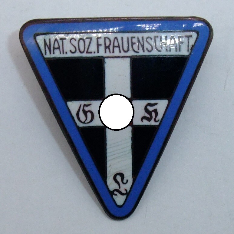 Nat. Soz. Frauenschaft: Abzeichen, Ortsgruppe, Herst. RZM 92,  (Karl Wild, Hamburg).