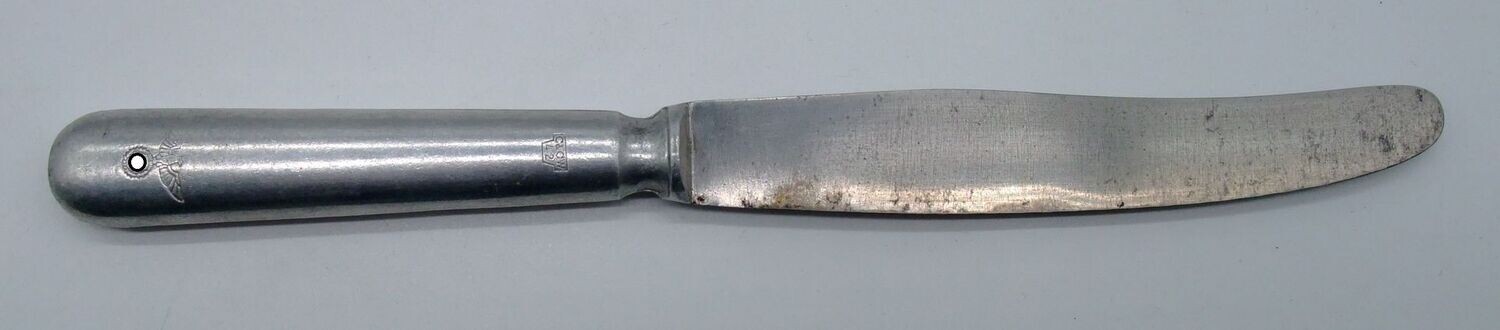 Kantinenbesteck Messer Wehrmacht Heer gestempelt.