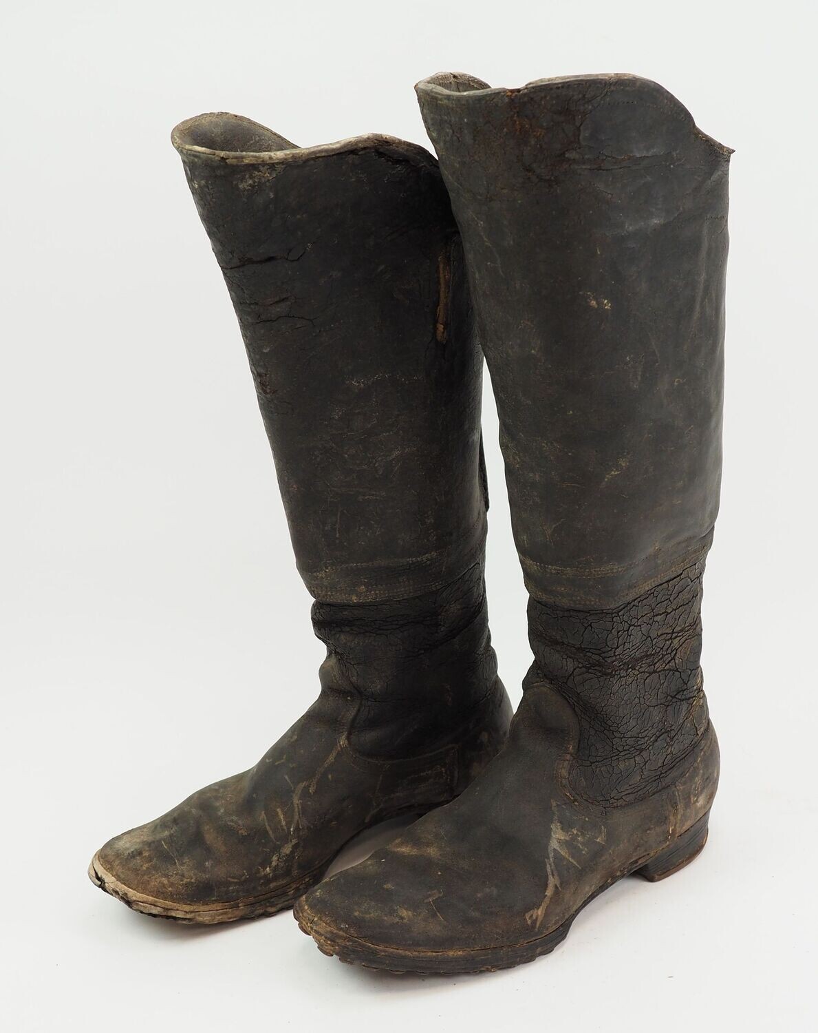 Deutsches Reich: Paar Stiefel für Mannschaften der Ulanen / Kavallerie.