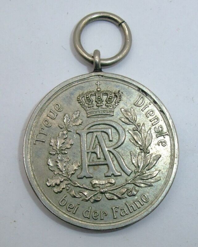 Sachsen: Dienstauszeichnung 3. Klasse, für 9 Dienstjahre. Sachsen: Dienstauszeichnung 3. Klasse, für 9 Dienstjahre.