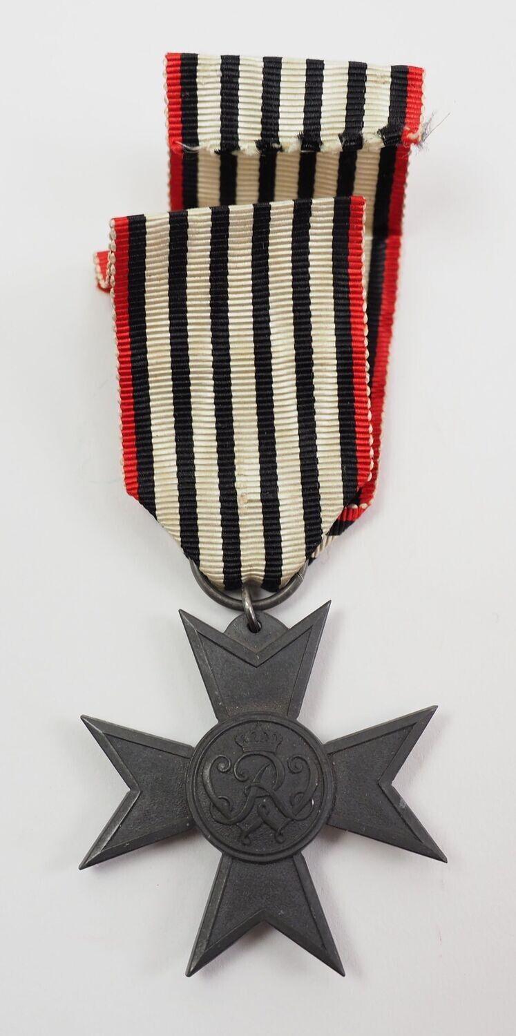 Preussen: Verdienstkreuz für Kriegshilfe am Band.