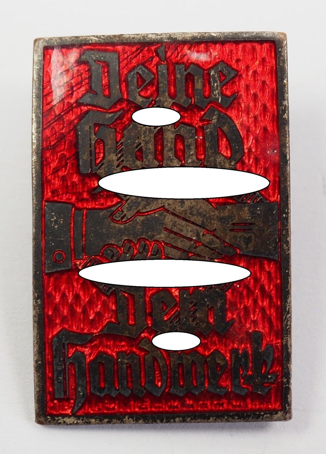 DAF: Abzeichen "Deine Hand dem Handwerk".