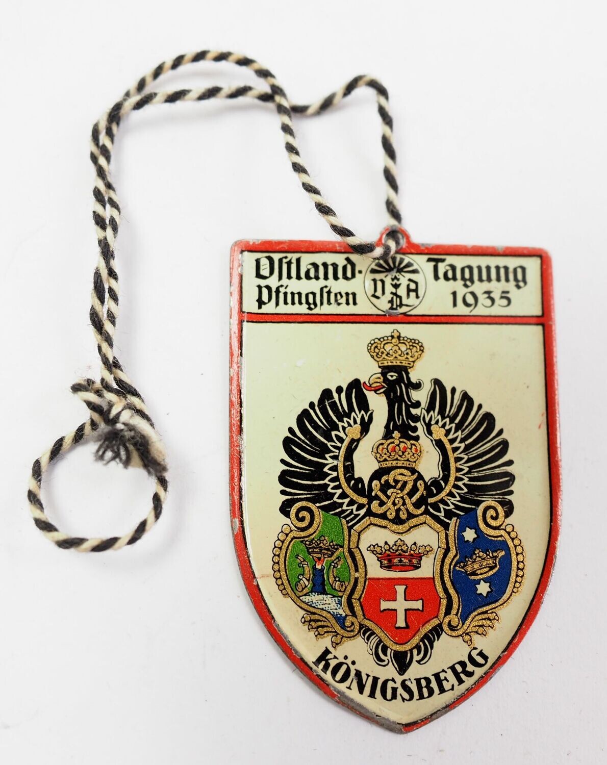 3. Reich: Teilnehmerabzeichen Ostland-Tagung VDA 1935, Königsberg.