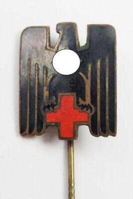 Deutsches Rotes Kreuz (DRK): Mitgliedsabzeichen, an Nadel, Ges. Gesch.