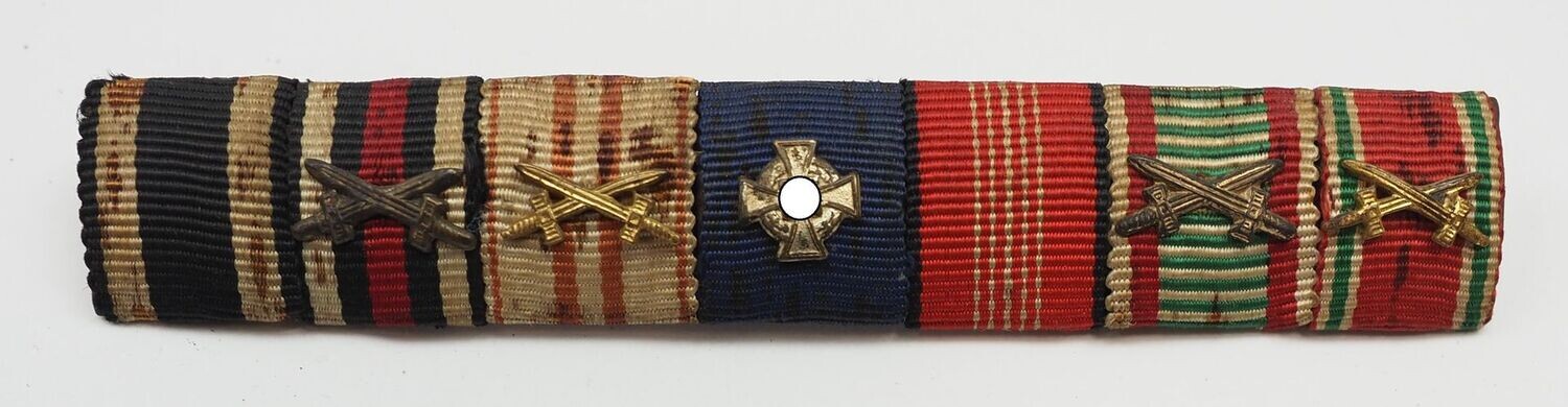 Preussen:  7-er Bandspange, 1. und 2. Weltkrieg.